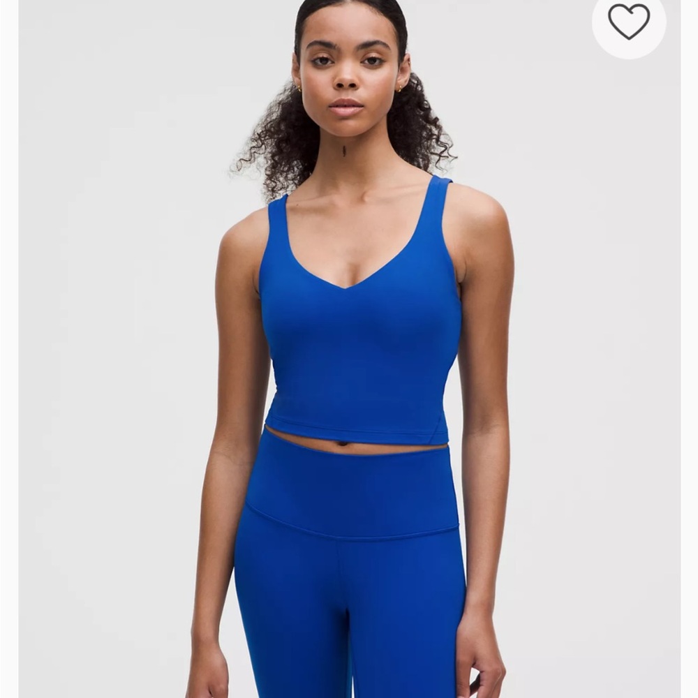 Lululemon align tank cobalt blue